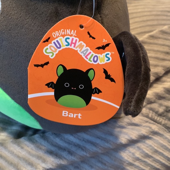 NWT KellyToy Squishmallows Bart 🦇 8” - Picture 3 of 5